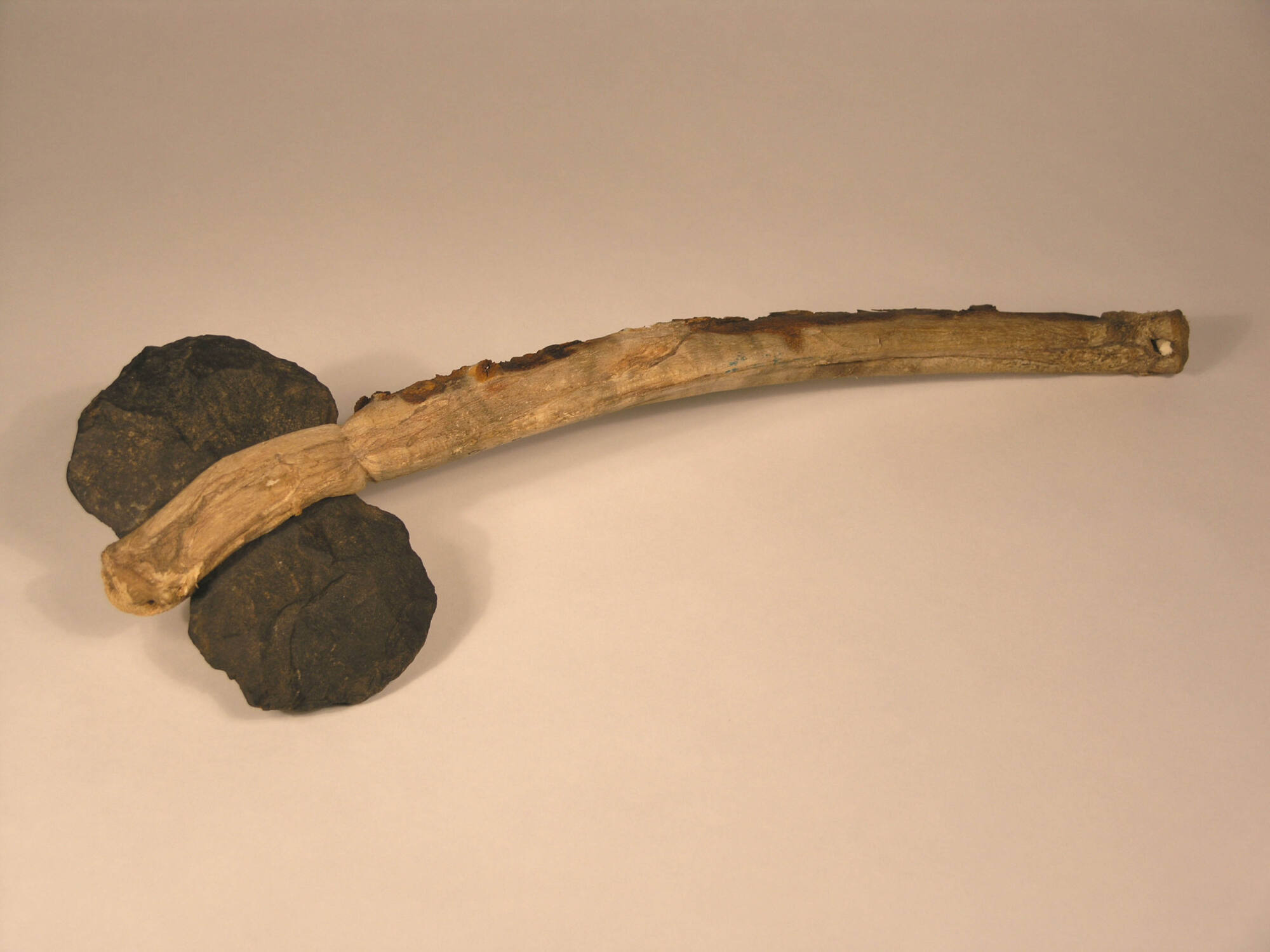 Hafted Ax with Ponca Handle