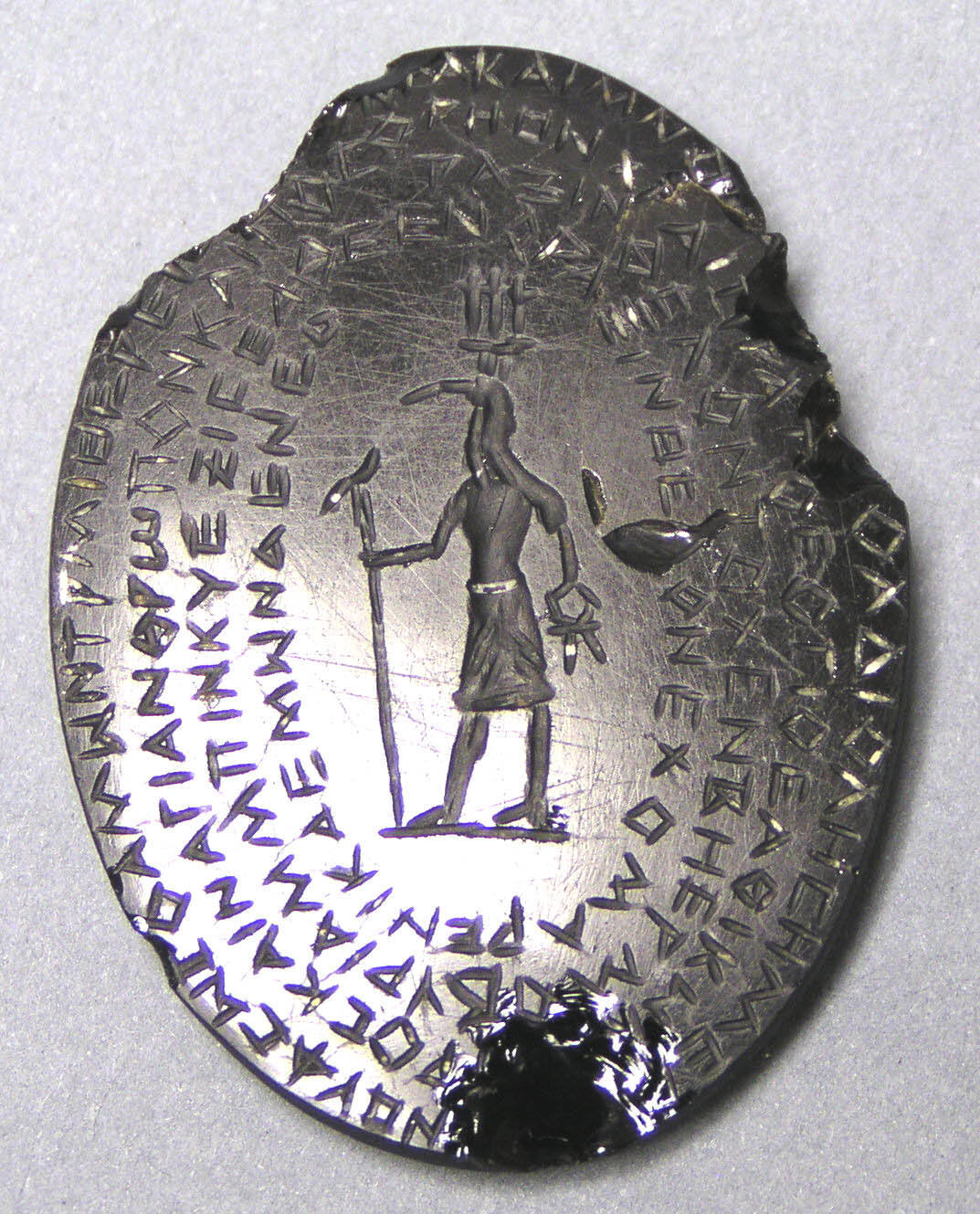 Abraxas Amulet with Ibis-Headed Thoth